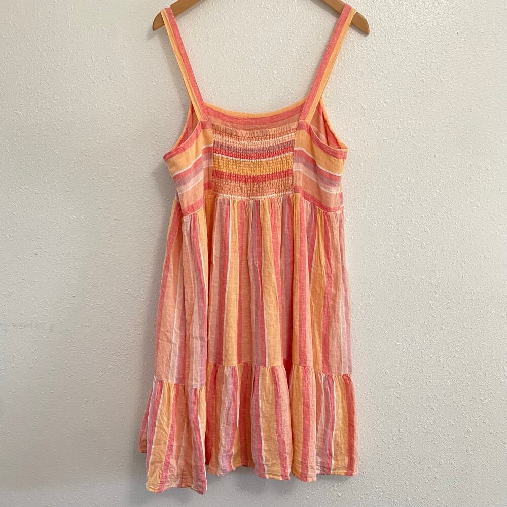 Rails Sadie Stripe Linen Blend Minidress Womens S… - image 3